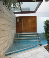 Stainless steel door and stair frames